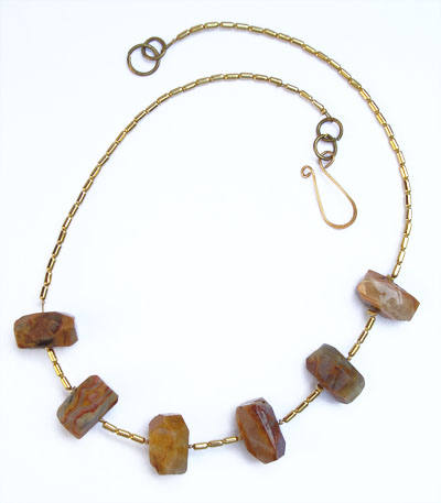 Agate Chunks Necklace