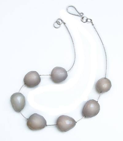 Rose Of The Desert Chalcedony Necklace