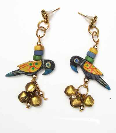 Pretty Polly and Bells Earrings