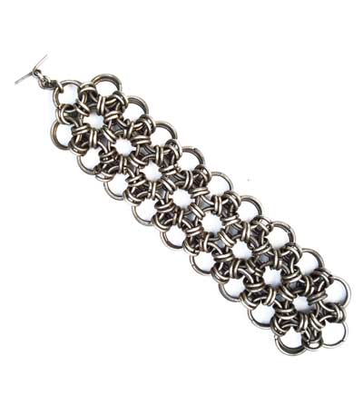 Silver Plate Chain Link Bracelet
