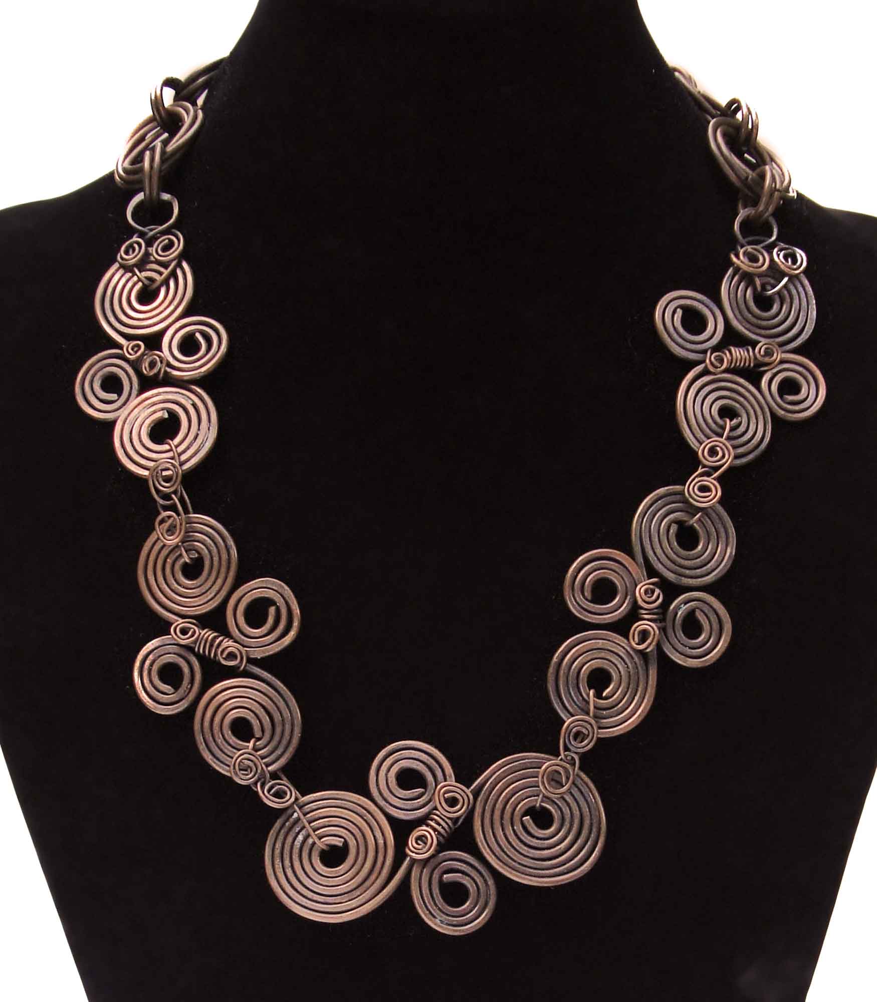 Celtic Spirals Necklace