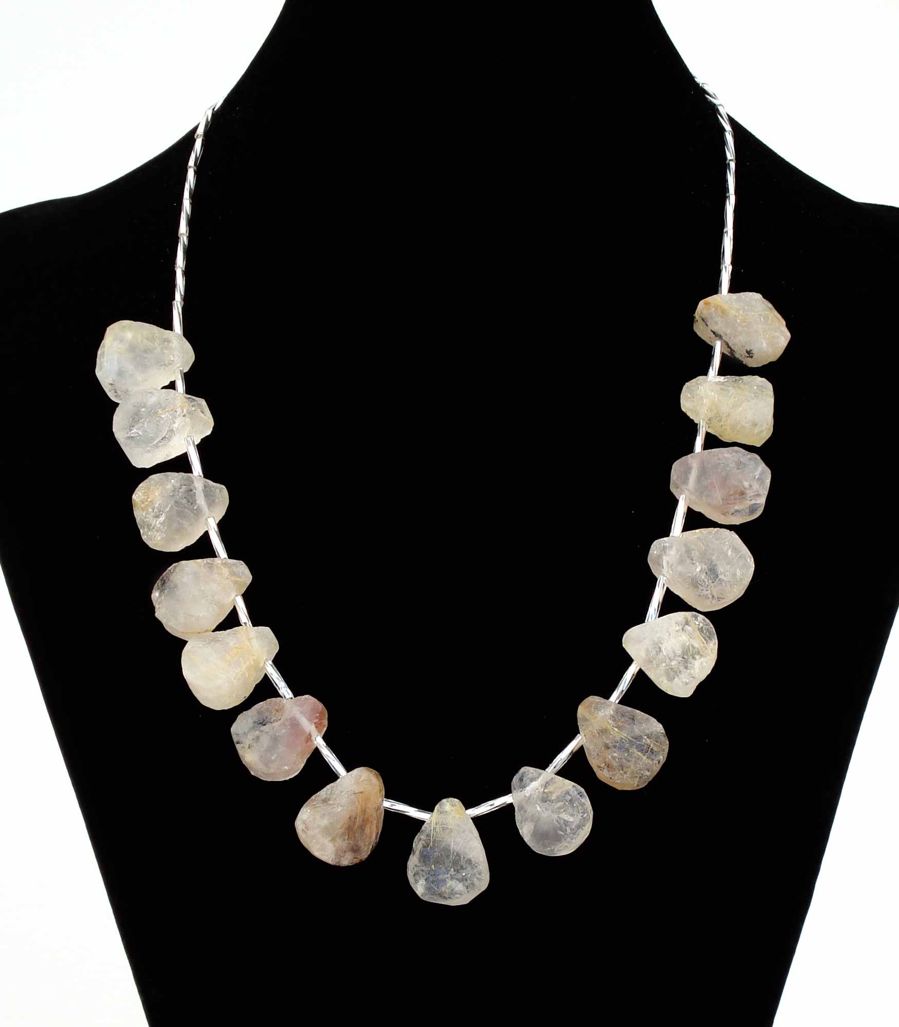 
Fluorite Teardrop Necklace
