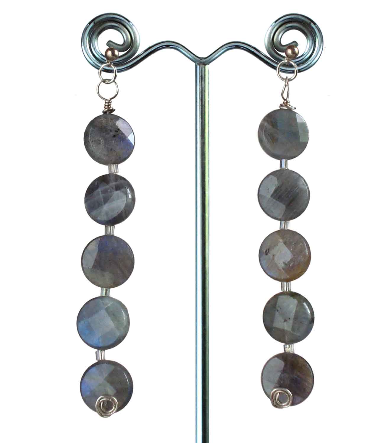 Labradorite Drop Earrings